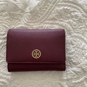 Tory Burch Burgundy Wallet
